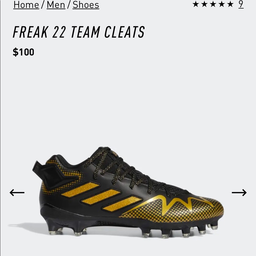 Adidas Freak Football Cleats
